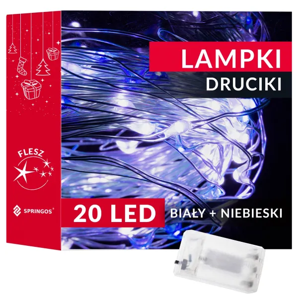 Рождественская гирлянда Springos CL0010, 20 LED