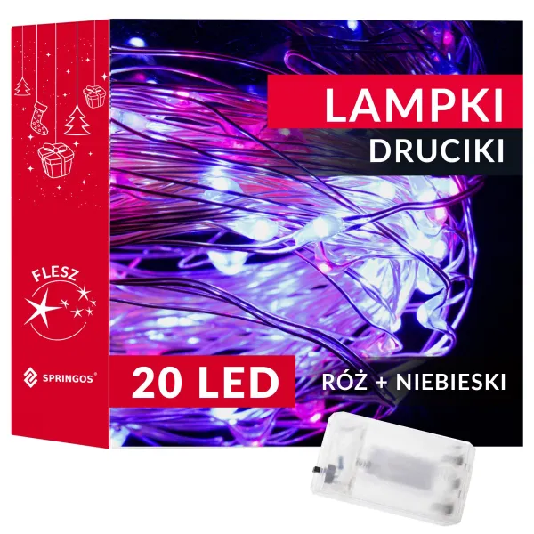 Рождественские огни Springos CL0011, 20 LED