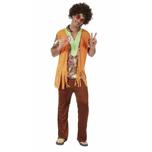 Aikuisten asut Hippie XL (4 Kappaletta)