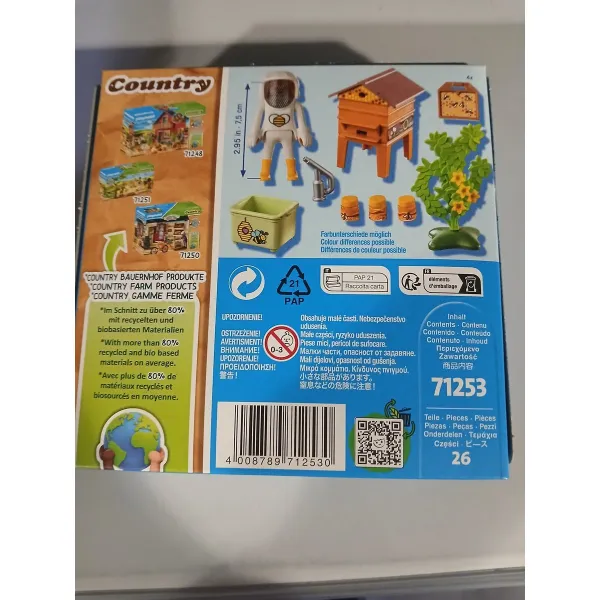 Playset Playmobil 71253 Country Beekeeper 26 Pieces