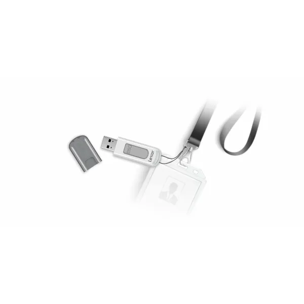 USB stick Lexar JumpDrive V100 White Grey 64 GB