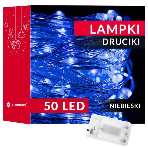 Рождественские гирлянды Springos CL0016 50 светодиодов