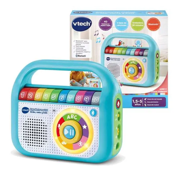 Музыкальная Игрушка Vtech Bluetooth Звук Запись