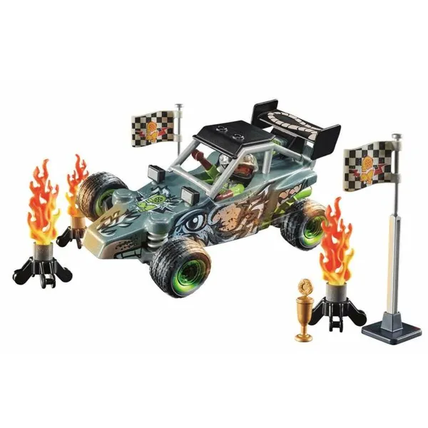Playset Playmobil Stuntshow Racer 45 Предметы