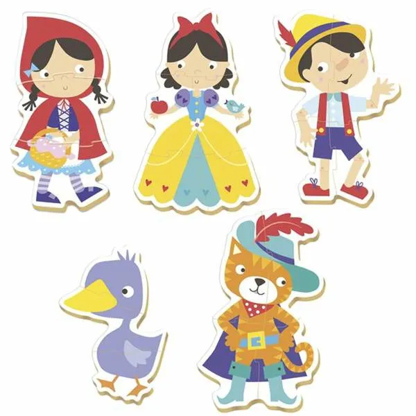 Lasten palapeli Educa Folk Tales 5 Kappaletta