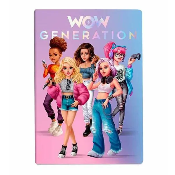 Блокнот Wow Generation A5 Мягкая обложка 3 штук