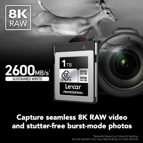 Memory Card CF Lexar LCXEXS4001T-RNENG 1 TB