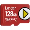 Micro SD Memory Card with Adaptor Lexar PLAY 128 GB