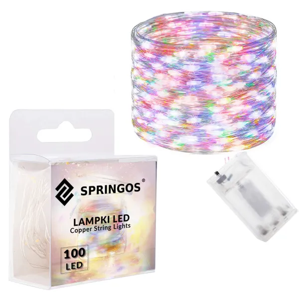 Рождественские гирлянды Springos CL0021, 100 светодиодов