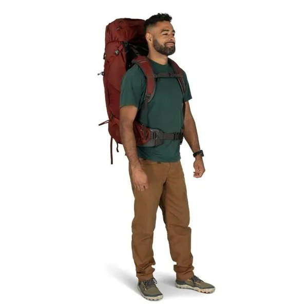 Vaellusreppu Osprey Aether 65 Punainen 65 L