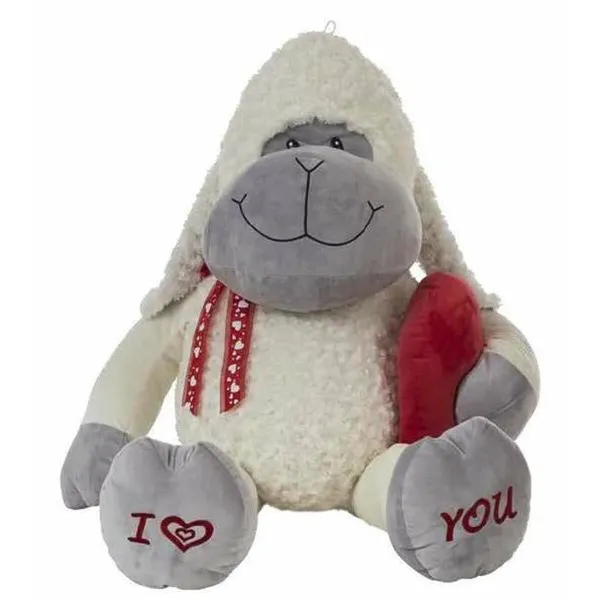 Pehmolelu Amour 38 cm Sydän Laiva