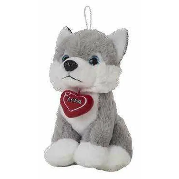 Pehmolelu Husky Sydän 28 cm