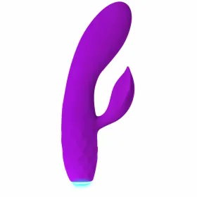 Šildymo vibracija Evolved Glimmer Purpurinė