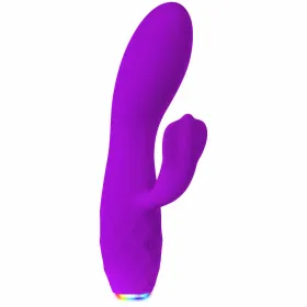 Šildymo vibracija Evolved Glimmer Purpurinė