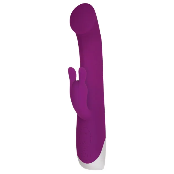 Šildymo vibracija Evolved Bunny Purpurinė
