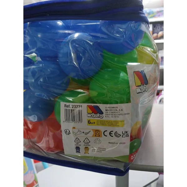 Bumba Moltó Daudzkrāsains 100 gb.
