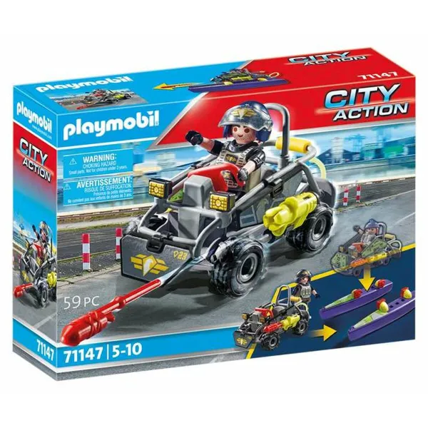Playset Playmobil City Action 19 x 8 x 25 cm 59 Dalys