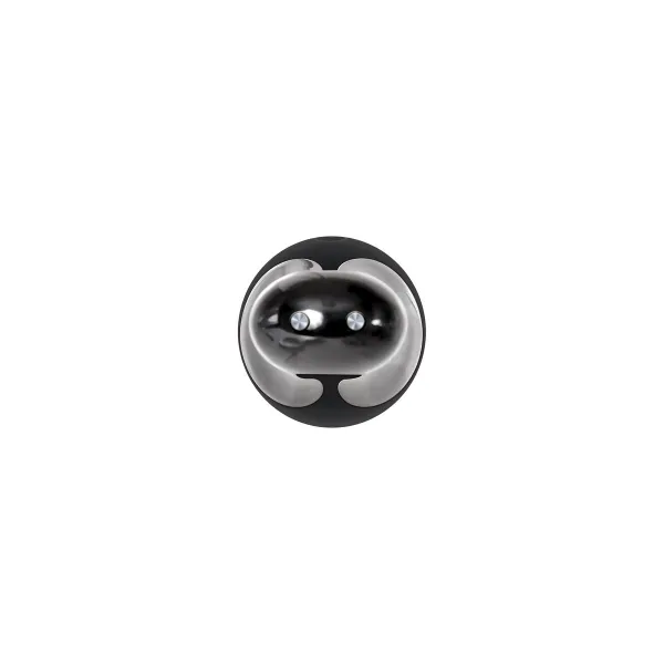 Lodveida Vibrators Evolved Teardrop Melns