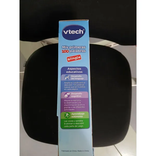 Bērnu interaktīvā grāmata Vtech  Mis primeras 100 palabras