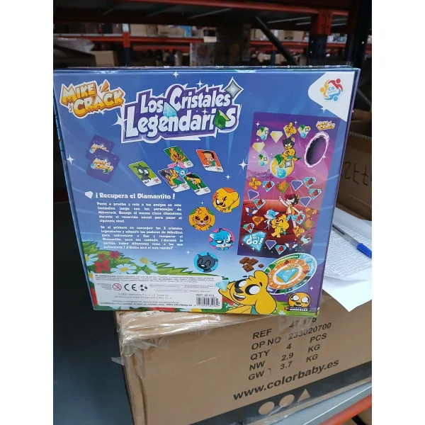 Board game Mikecrack ¡Los cristales Legendarios! ES