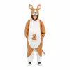 Costume for Children My Other Me Brown Kangaroo 3 Pieces
