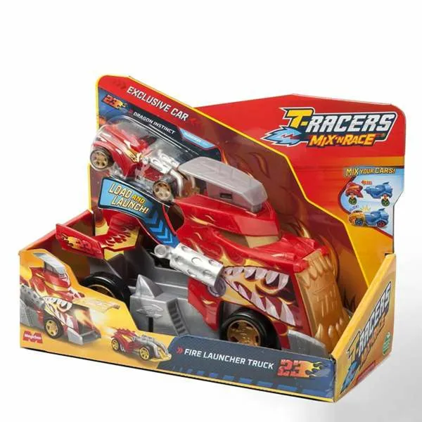 Autonkuljetusajoneuvo Magicbox Launcher Truck T-Racers Mix 'N Race 10 x 16,8 x 22,5 cm Auto