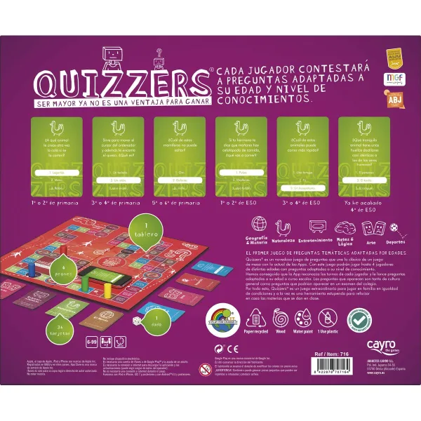 Lauamäng Cayro Quizzers