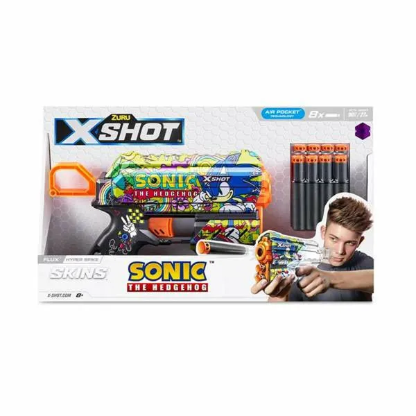 Dart Gun Zuru X-Shot Sonic Skins Flux 18,3 x 32 x 5,3 cm