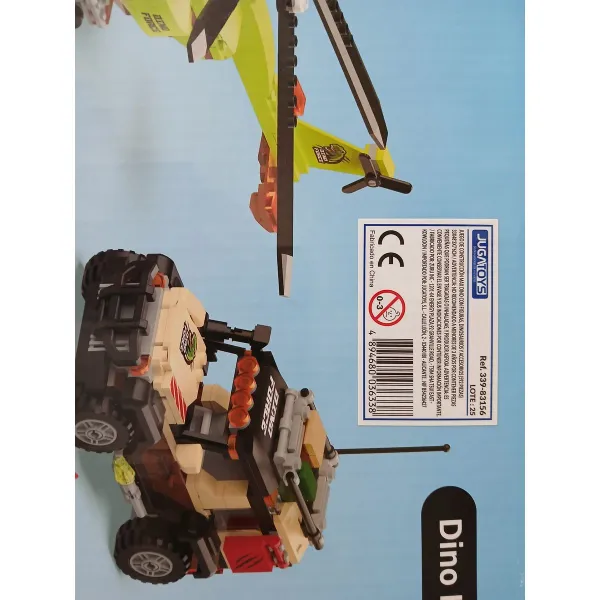 Statybinis žaidimas + skaičiai Zuru Max Dino 33 x 48,3 x 7,6 cm 592 Dalys