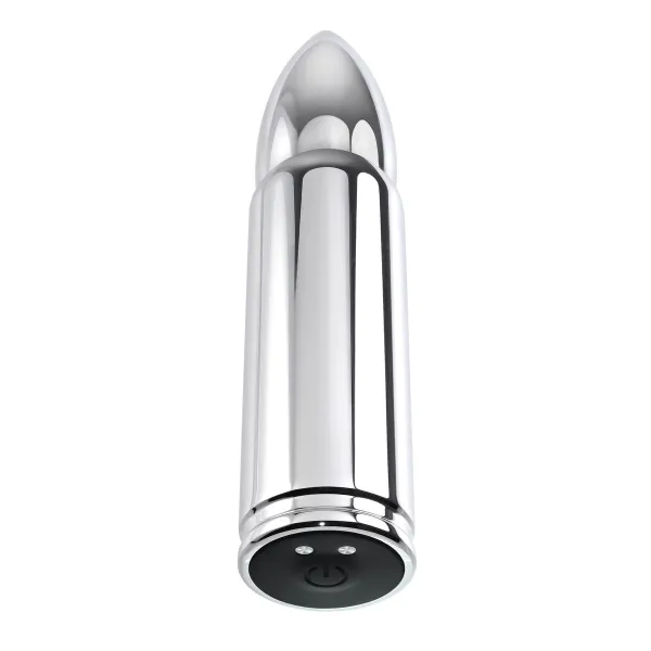 Lodveida Vibrators Zero Tolerance Zero Tolerance Sudrabains
