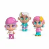 Lelle Zīdainis Famosa Mini Trotties Emoji Eyes 12 cm Artikulēts