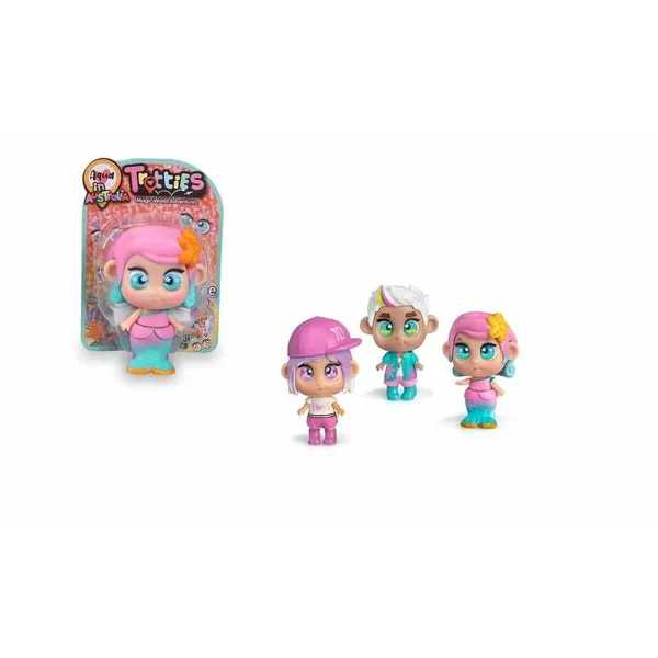 Lelle Zīdainis Famosa Mini Trotties Emoji Eyes 12 cm Artikulēts