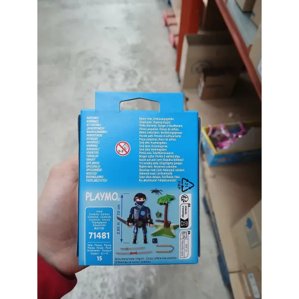 Playset Playmobil Ninja 15 Kappaletta