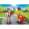 Playset Playmobil 71506 Санитар 6 Предметы