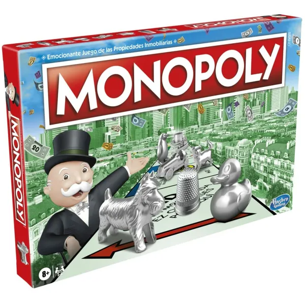 Spēlētāji Hasbro Monopoly Clasico Madrid ES
