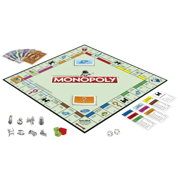 Lautapeli Hasbro Monopoly Clasico Madrid ES