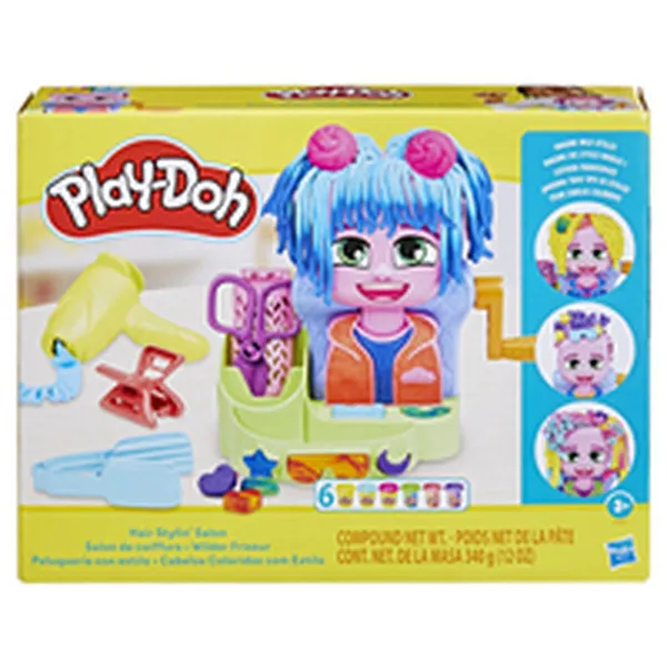 Modelēšanas Māla Spēle Hasbro Playdoh Aksesuāri 6 Podi Frizētava
