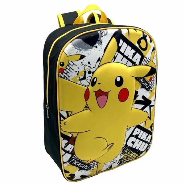 3D skolas soma Pokémon Pikachu 40 x 30 x 15 cm