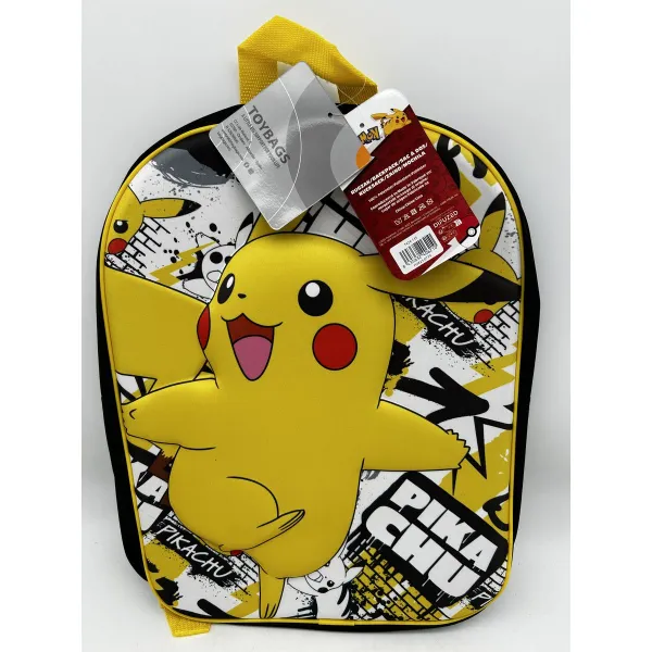 3D skolas soma Pokémon Pikachu 40 x 30 x 15 cm
