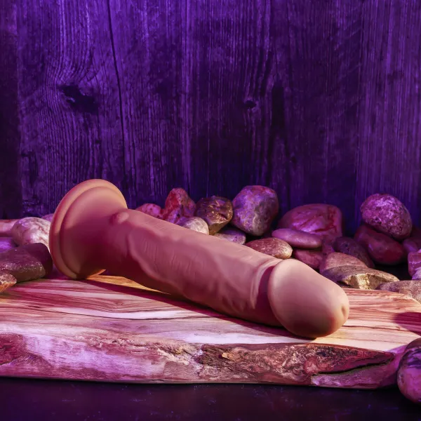 Realistic Dildo Evolved Silicone ABS Ø 4,5 cm (17,7 cm)