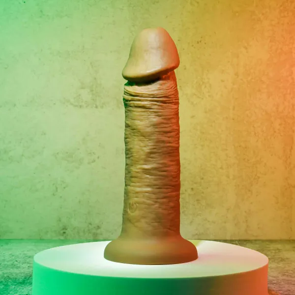 Realistic Dildo Evolved Silicone Ø 4,8 cm (15,2 cm)