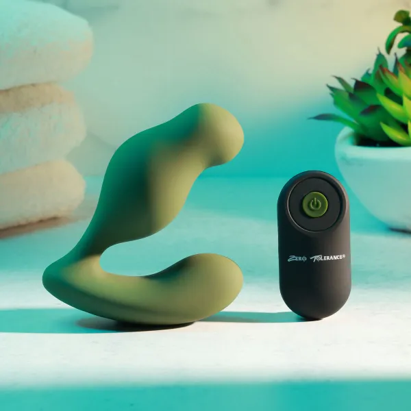 Anālais Vibrators Zero Tolerance Zaļš