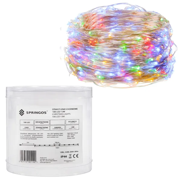 Рождественские гирлянды Springos CL0085 20м