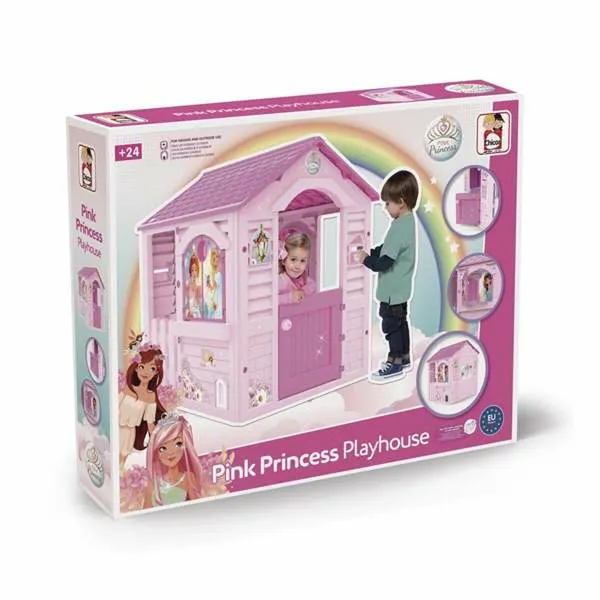 Bērnu spēļu nams Chicos Pink Princess 94 x 103 x 104 cm Rozā