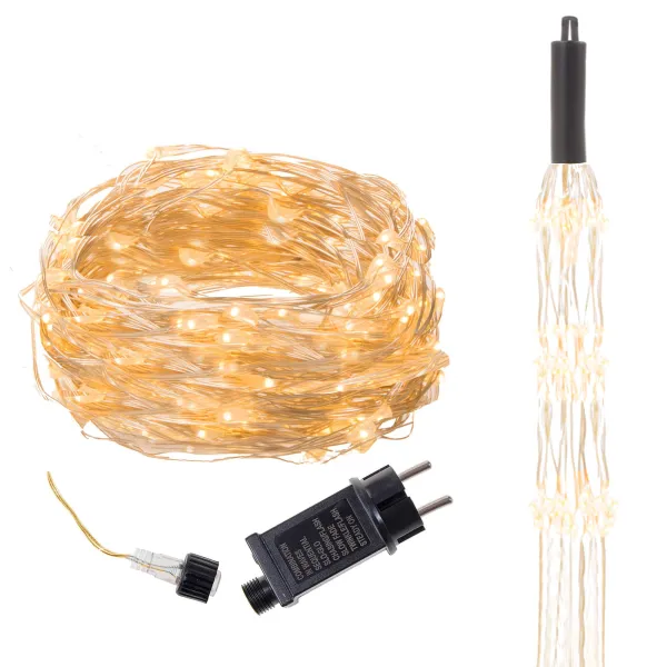 Ziemassvētku lampiņas Springos CL0093 300 Led 2 m