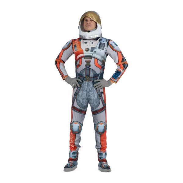Kostumas suaugusiems My Other Me Sidabras Astronautas (4 Dalys)