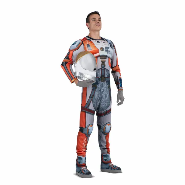 Kostumas suaugusiems My Other Me Sidabras Astronautas (4 Dalys)