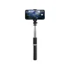 Crong SelfieGo Lite – Compact Bluetooth Selfie Stick Tripod (Black)