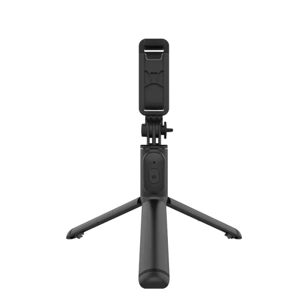Crong SelfieGo Lite – Compact Bluetooth Selfie Stick Tripod (Black)