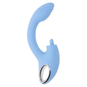Dvigubos Stimuliacijos Vibratorius Evolved Playboy Mėlyna